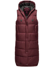 Marikoo Sayorii Damen Winter Weste Wine Gr&ouml;&szlig;e M - Gr. 38