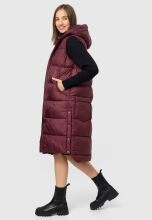 Marikoo Sayorii Damen Winter Weste Wine Gr&ouml;&szlig;e XXL - Gr. 44