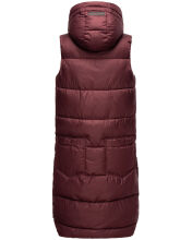 Marikoo Sayorii Damen Winter Weste Wine Gr&ouml;&szlig;e XXL - Gr. 44