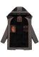 Navahoo Samtkaetzchen Damen Jacke Schwarz Größe L - Gr. 40
