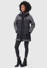Navahoo Samtkaetzchen Damen Jacke Schwarz Größe XL - Gr. 42