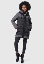 Navahoo Samtkaetzchen Damen Jacke Schwarz Größe XL - Gr. 42