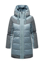 Navahoo Samtkaetzchen Damen Jacke Powder Blue Größe S - Gr. 36