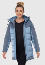 Navahoo Samtkaetzchen Damen Jacke Powder Blue Größe S - Gr. 36