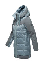 Navahoo Samtkaetzchen Damen Jacke Powder Blue Gr&ouml;&szlig;e XXL - Gr. 44