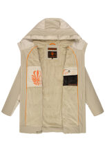 Navahoo Samtkaetzchen Damen Jacke Hellgrau Gr&ouml;&szlig;e M - Gr. 38