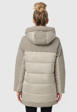 Navahoo Samtkaetzchen Damen Jacke Pebble Grey Größe S - Gr. 36