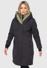 Navahoo Snowelf ladies winter jacket Schwarz Größe M - Gr. 38