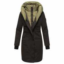 Navahoo Snowelf Damen Winterjacke Schwarz Größe M - Gr. 38