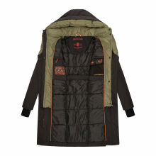 Navahoo Snowelf Damen Winterjacke Schwarz Größe L - Gr. 40