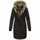 Navahoo Snowelf Damen Winterjacke Schwarz Größe XL - Gr. 42