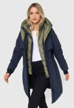 Navahoo Snowelf Damen Winterjacke Navy Größe...