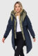 Navahoo Snowelf Damen Winterjacke Navy Größe XXL - Gr. 44