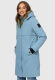 Navahoo Snowelf Damen Winterjacke Powder Blue Größe M - Gr. 38