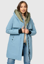 Navahoo Snowelf Damen Winterjacke Powder Blue Gr&ouml;&szlig;e XXL - Gr. 44