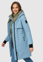 Navahoo Snowelf Damen Winterjacke Powder Blue Gr&ouml;&szlig;e XXL - Gr. 44