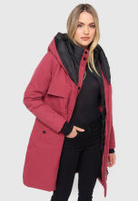 Navahoo Snowelf Damen Winterjacke Bordeaux Gr&ouml;&szlig;e XXL - Gr. 44