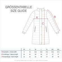 Navahoo Snowelf Damen Winterjacke Bordeaux Gr&ouml;&szlig;e XXL - Gr. 44