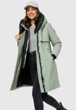 Navahoo Snowelf Damen Winterjacke Smokey Mint Gr&ouml;&szlig;e XXL - Gr. 44