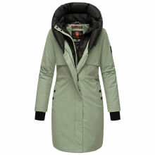 Navahoo Snowelf Damen Winterjacke Smokey Mint Gr&ouml;&szlig;e XXL - Gr. 44