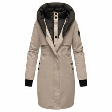 Navahoo Snowelf ladies winter jacket Hellgrau Größe S - Gr. 36