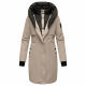 Navahoo Snowelf ladies winter jacket Hellgrau Größe S - Gr. 36
