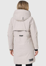 Navahoo Snowelf Damen Winterjacke Hellgrau Gr&ouml;&szlig;e XXL - Gr. 44