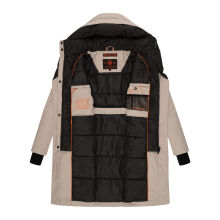 Navahoo Snowelf Damen Winterjacke Hellgrau Gr&ouml;&szlig;e XXL - Gr. 44