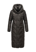 Navahoo Waffelchen Damen Winterjacke Schwarz Größe L - Gr. 40