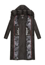 Navahoo Waffelchen Damen Winterjacke Schwarz Größe L - Gr. 40