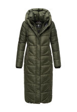 Navahoo Waffelchen ladies winter jacket Dark Olive Größe S - Gr. 36