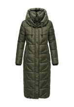 Navahoo Waffelchen ladies winter jacket Dark Olive Größe S - Gr. 36
