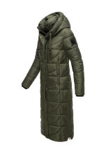 Navahoo Waffelchen ladies winter jacket Dark Olive Größe S - Gr. 36