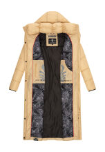 Navahoo Waffelchen ladies winter jacket Sand Größe L - Gr. 40