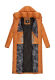 Navahoo Waffelchen ladies winter jacket Rusty Cinnamon Größe S - Gr. 36