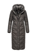 Navahoo Waffelchen Damen Winterjacke Anthrazit...