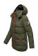Navahoo Wattewölkchen Damen Steppjacke Dark Olive Größe XL - Gr. 42