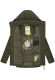 Navahoo Wattewölkchen Damen Steppjacke Dark Olive Größe XL - Gr. 42