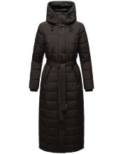 Navahoo Das Teil XIV Damen Winter Steppmantel Schwarz-Größe XXL - Gr. 44