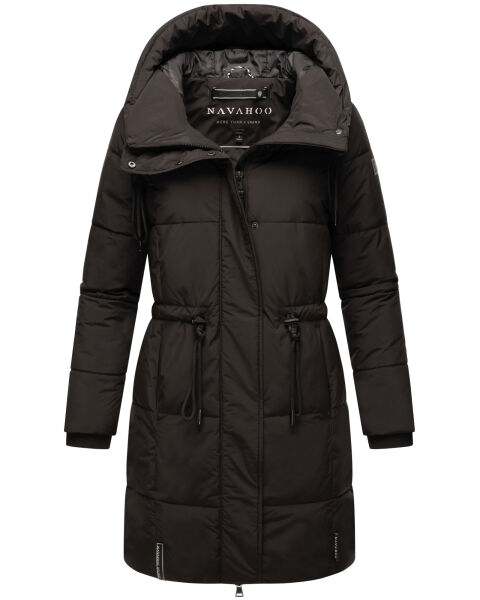 Navahoo Zuckertatze XIV Damen Winterjacke Schwarz Größe M - Gr. 38