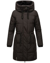 Navahoo Zuckertatze XIV ladies winter jacket Schwarz Größe L - Gr. 40