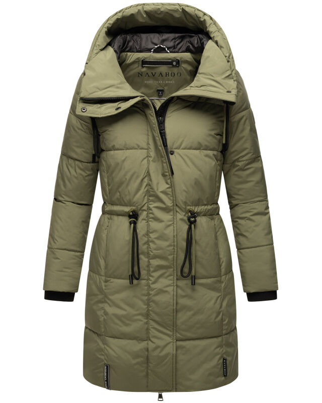 Navahoo Zuckertatze XIV Damen Winterjacke Olive Leaf Gr&ouml;&szlig;e XS - Gr. 34