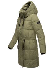 Navahoo Zuckertatze XIV Damen Winterjacke Olive Leaf Gr&ouml;&szlig;e L - Gr. 40