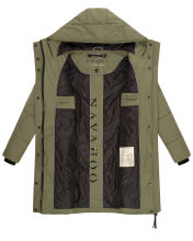 Navahoo Zuckertatze XIV Damen Winterjacke Olive Leaf Gr&ouml;&szlig;e L - Gr. 40