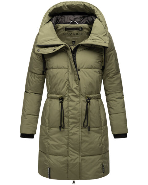 Navahoo Zuckertatze XIV Damen Winterjacke Olive Leaf Größe XL - Gr. 42