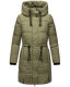 Navahoo Zuckertatze XIV Damen Winterjacke Olive Leaf Größe XL - Gr. 42