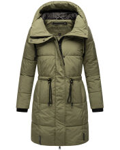 Navahoo Zuckertatze XIV Damen Winterjacke Olive Leaf Gr&ouml;&szlig;e XXL - Gr. 44