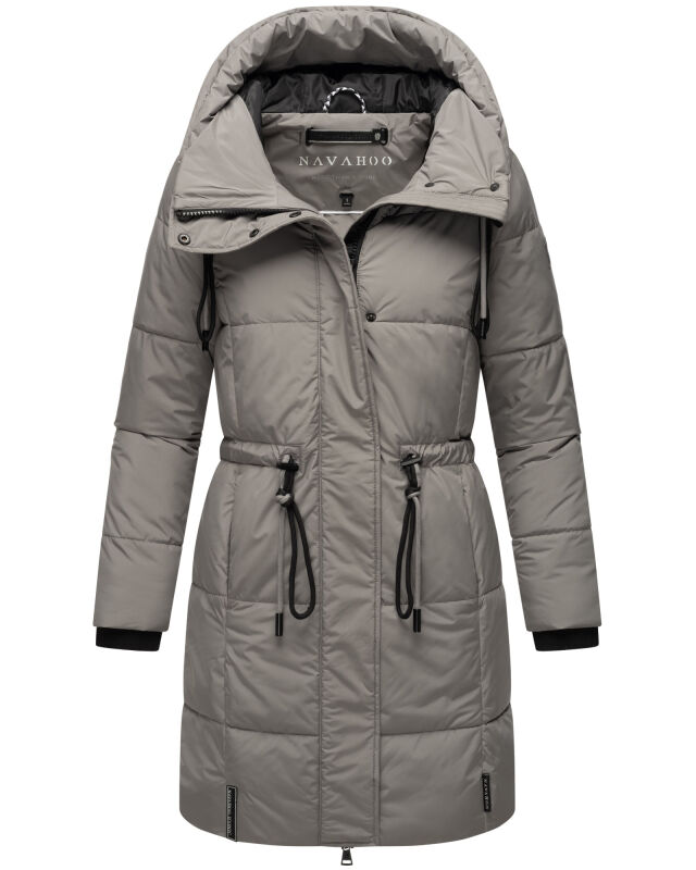 Navahoo Zuckertatze Damen Winterjacke Grau