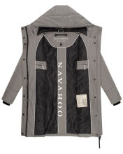 Navahoo Zuckertatze XIV Damen Winterjacke Grau Gr&ouml;&szlig;e XXL - Gr. 44