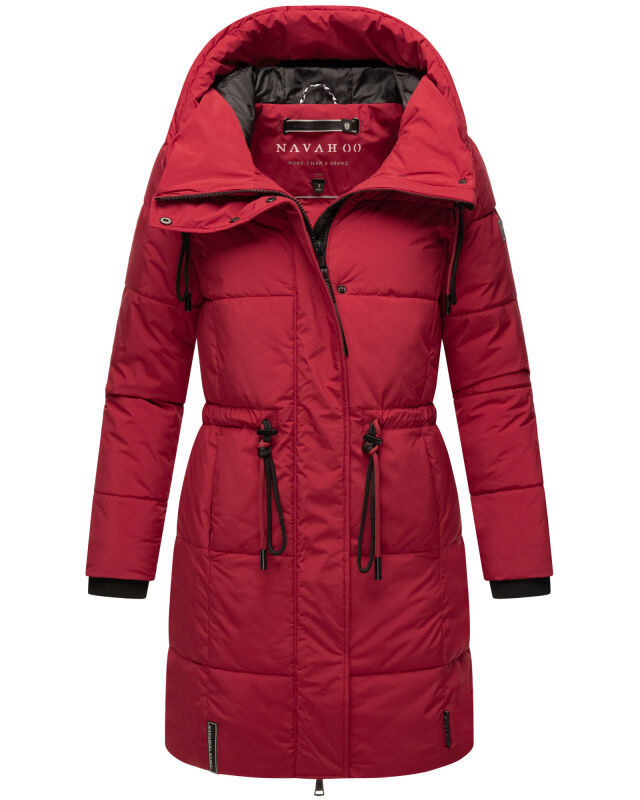 Navahoo Zuckertatze XIV Damen Winterjacke Dark Red Gr&ouml;&szlig;e M - Gr. 38